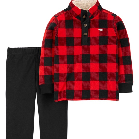 Carters fleece two piece set - Picture 1 of 3